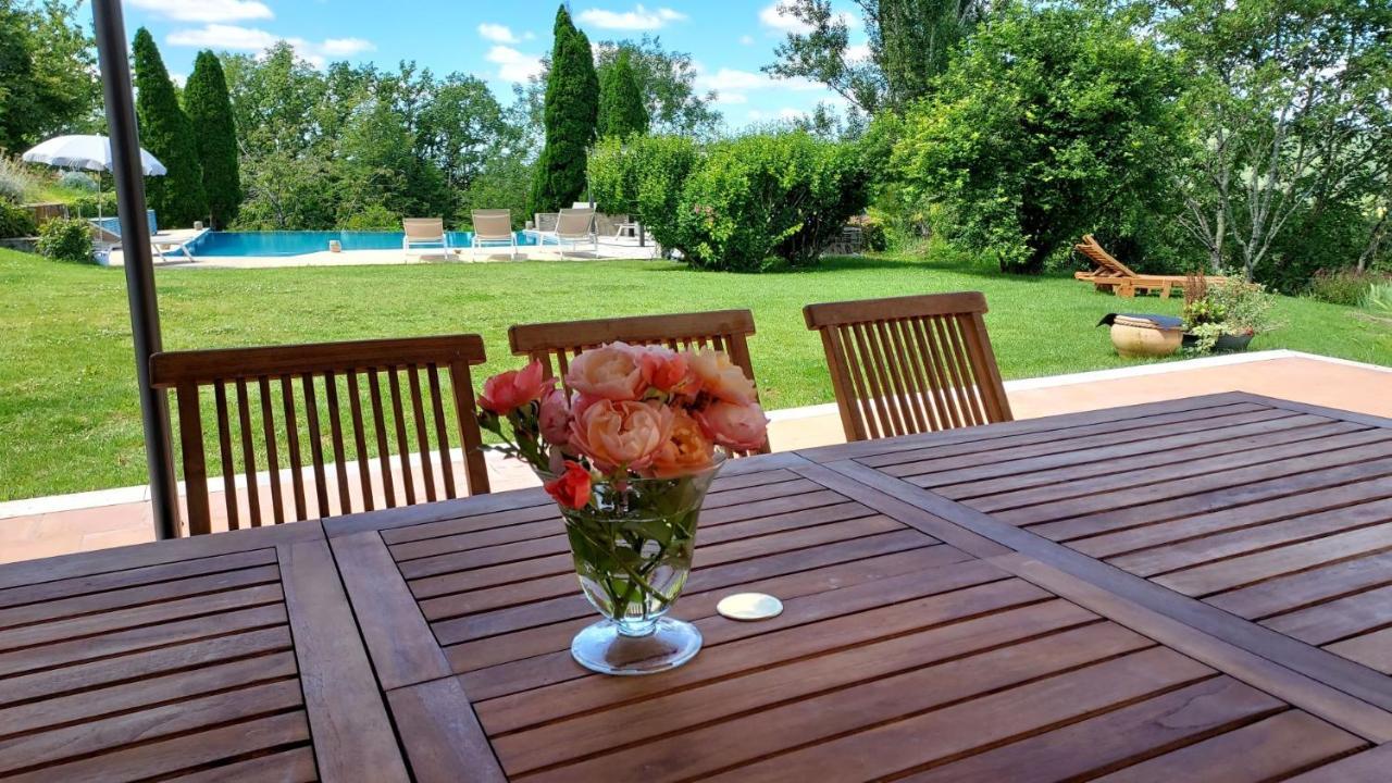 Hotel Manoir Le Moulinal47 - Vue Panoramique Courbiac Esterno foto