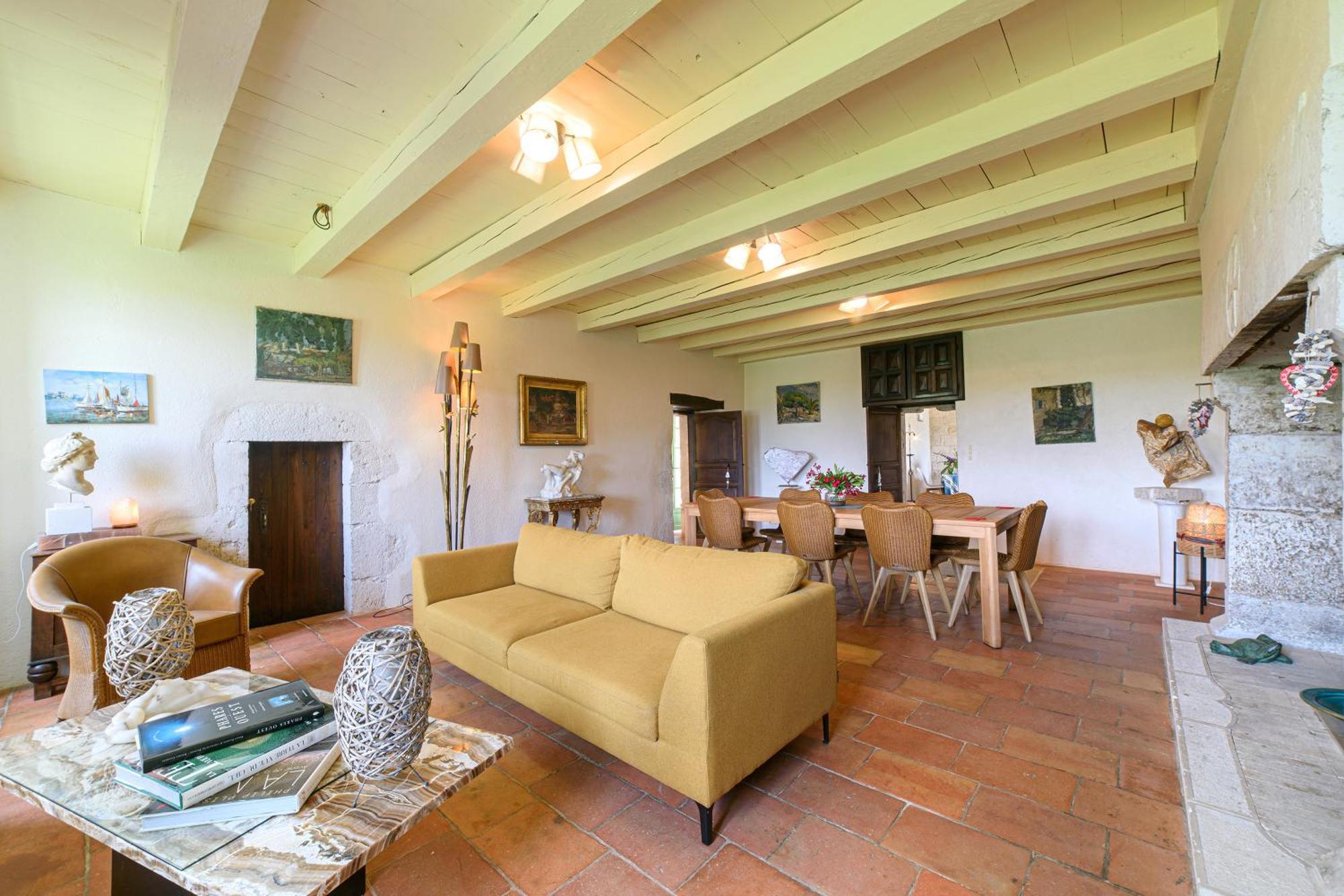 Hotel Manoir Le Moulinal47 - Vue Panoramique Courbiac Esterno foto