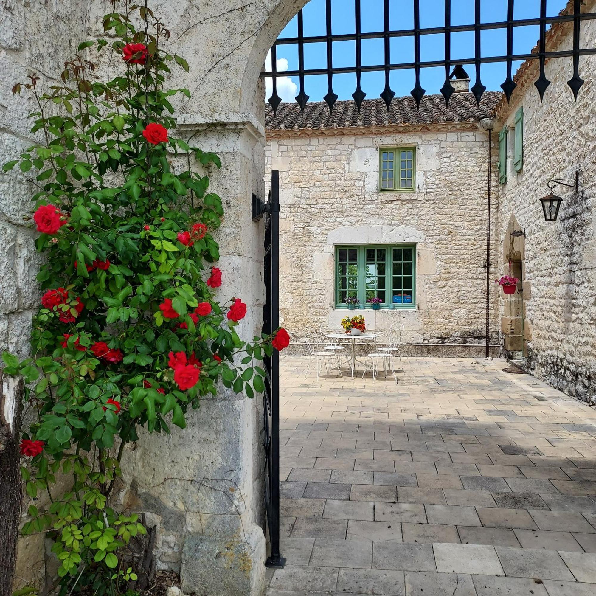 Hotel Manoir Le Moulinal47 - Vue Panoramique Courbiac Esterno foto