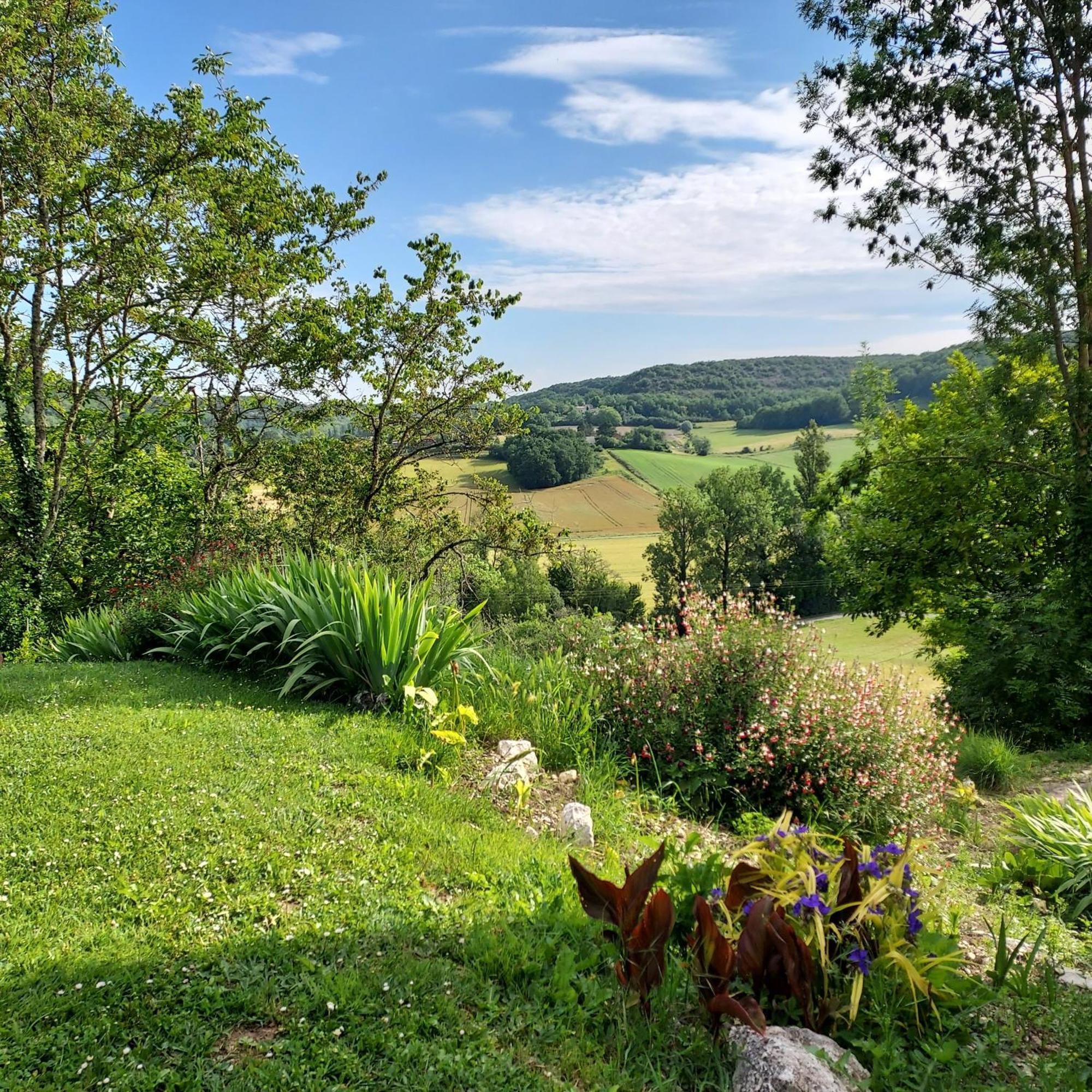 Hotel Manoir Le Moulinal47 - Vue Panoramique Courbiac Esterno foto